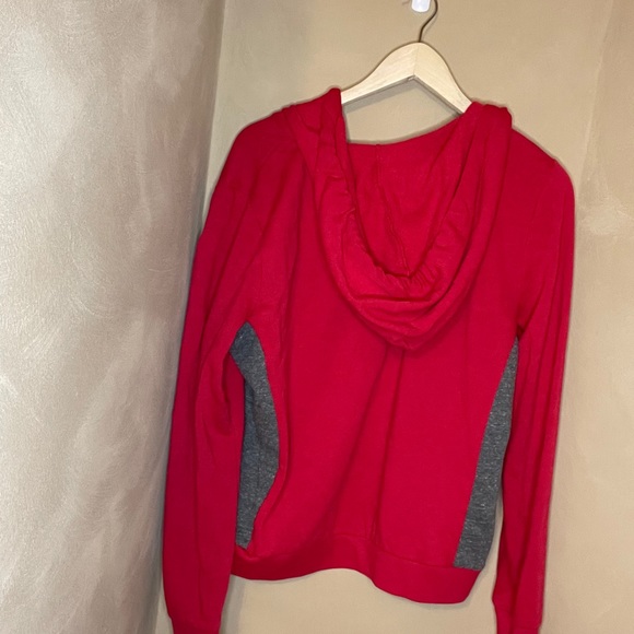 PINK red zip up jacket - Picture 3 of 4